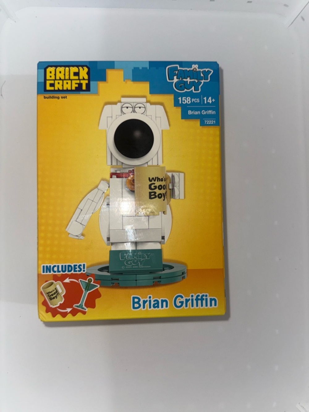 Family Guy Brian Griffin Brick Craft Building Set – New in Box